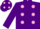 Silk - PURPLE, pink spots, purple sleeves, purple cap, pink spots
