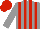 Silk - Grey body, red striped, grey arms, red cap
