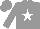 Silk - Grey, white  star