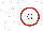 Silk - White, red circle and 'g,' white cap