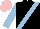 Silk - black, red and light blue sash, light blue sleeves, pink cap