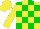 Silk - Yellow, green checked