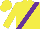 Silk - Yellow with purple sash