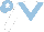 Silk - White body, light blue chevron, light blue cap, white star