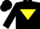 Silk - Black, Yellow inverted triangle