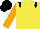 Silk - Yellow body, black epaulettes, orange arms, black cap