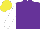 Silk - Purple, white sleeves, yellow cap