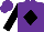 Silk - Purple, black diamond, black sleeves