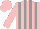 Silk - Pink and grey stripes