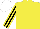 Silk - Yellow, black & yellow striped sleeves, white cap