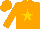 Silk - Orange, gold star