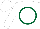 Silk - White, Forest Green Circle