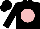 Silk - Black with pink ball