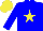 Silk - Blue with yellow star and cap