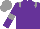 Silk - Purple body, grey epaulettes, purple arms, grey armlets, grey cap