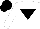 Silk - White body, black inverted triangle, white arms, black cap