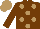 Silk - Chocolate, light brown spots, light brown cap