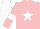 Silk - Pink, white star, armlets and cap