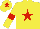 Silk - Yellow, red star, red armlet, red star on cap