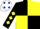 Silk - Black and Yellow (quartered), diamonds on sleeves, White cap, Dark Blue spots