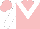 Silk - Pink, white chevron and sleeves
