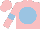 Silk - Pink, light blue disc and armlets