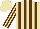 Silk - Beige body, brown striped, beige arms, brown striped, beige cap, brown striped