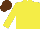 Silk - Yellow body, yellow arms, brown cap
