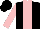 Silk - Black, pink panel, pink sleeves