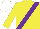 Silk - Yellow, purple sash, white cap