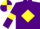 Silk - Purple, Yellow diamond and armlets, quartered cap