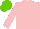 Silk - Pink, light green cap