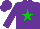Silk - Purple, green star