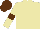 Silk - Tan, brown armlets, brown cap