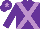 Silk - Purple body, mauve cross belts, purple arms, purple cap, mauve star
