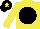 Silk - Yellow body, black disc, black cap, yellow star