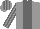 Silk - Grey, dark grey stripe, grey, dark grey striped sleeves, grey, dark grey striped cap