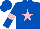 Silk - Royal blue, pink star and armlets