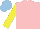 Silk - Pink, yellow arms, light blue cap