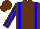 Silk - Brown, blue braces, blue arms, brown striped, brown cap