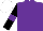 Silk - Purple, black sleeves, purple armlets, white cap