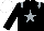 Silk - Black, silver star and epaulets, white cap