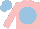 Silk - Pink, light blue disc and cap