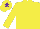 Silk - yellow, purple star on cap