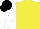 Silk - Yellow body, white arms, black cap