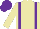 Silk - Beige body, purple braces, beige arms, purple cap