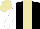 Silk - Black body, beige stripe, white arms, beige cap