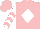Silk - Pink, white diamond, white and pink chevrons on sleeves