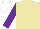 Silk - BEIGE, purple sleeves, white cap