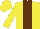 Silk - yellow, brown stripe